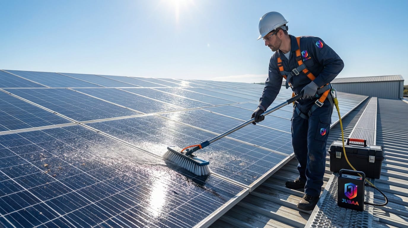 Solar Panel Cleaning and Service
